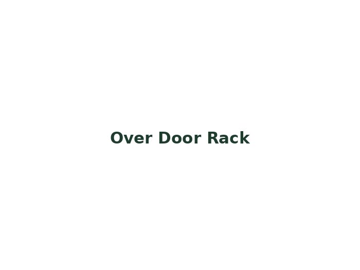 Over-the-Door 12-Hook Pantry Rack